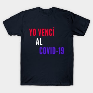 yo venci al covid19 T-Shirt